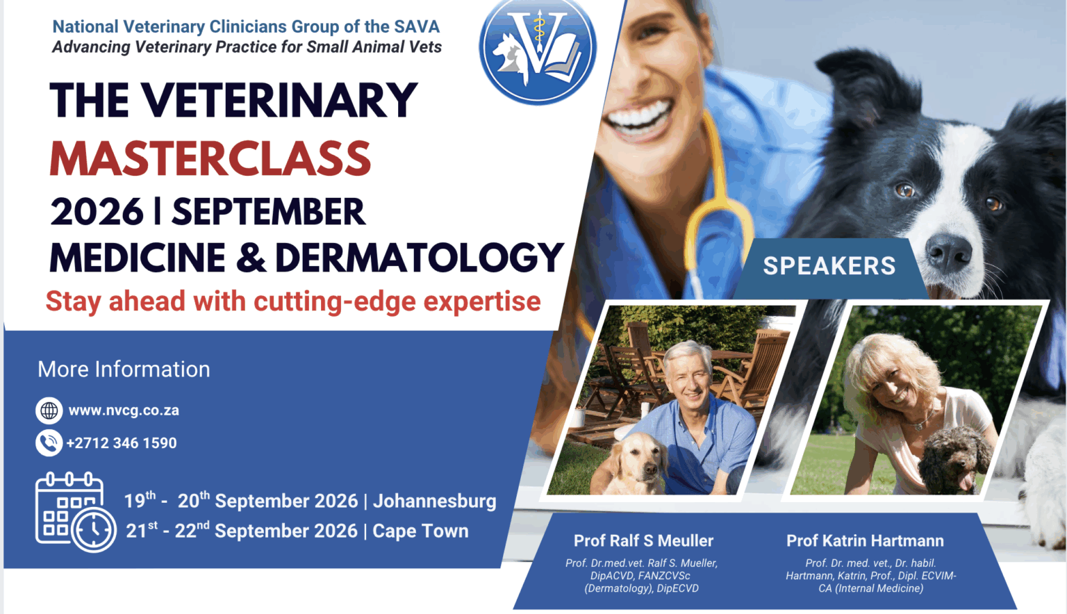 NVCG: The Veterinary Masterclass: Medicine & Dermatology (Johannesburg) 2026